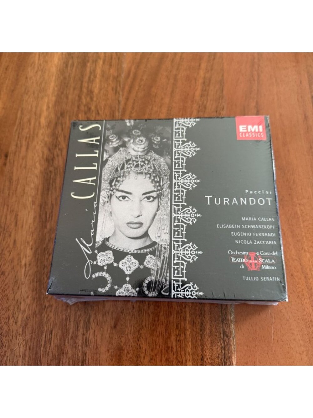 Maria Callas Puccini: Turandot CD 1997 EMI Classics Remastered 2-Disc Opera Set
